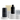Solid Ensemble Set including deodorant, bar soap, formula 5 oil bottle and solid fragrance square
